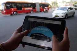 Dishub Pekanbaru Kembali Amankan Taksi Uber